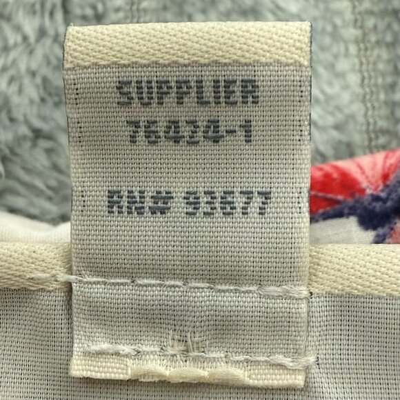 St. Johns Bay Butterfly Print Womens XL Sleeveless Summer Button-Up Cotton Top - Picture 6 of 8